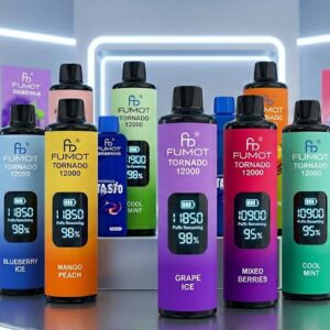 Fumot Tornado 12000 Original Vape mit LED Anzeige und 12000 Zügen kaufen